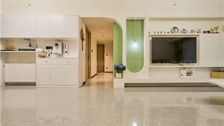 麗爾曼頓家居 |130㎡現(xiàn)代簡約風(fēng)的家