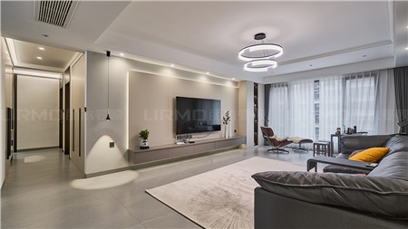 麗爾曼頓家居 | 150㎡現(xiàn)代簡約，演繹輕奢美宅