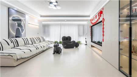 16w裝修143m²現(xiàn)代極簡(jiǎn)風(fēng)的家 | 麗爾曼頓全房全屋整裝