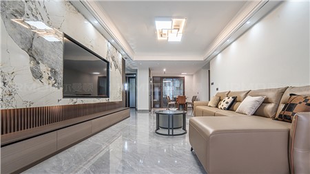 13.7w打造現(xiàn)代風的家125m² | 麗爾曼頓全房全屋定制