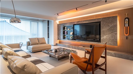 11w打造現(xiàn)代風格的家264m² | 麗爾曼頓全房全屋定制