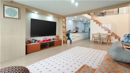 6.5w打造原木奶油風(fēng)格的家54.5m² | 麗爾曼頓全房全屋整裝