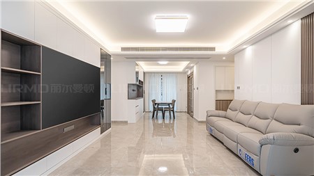 11w打造現(xiàn)代極簡(jiǎn)風(fēng)格的家143m² | 麗爾曼頓全房全屋定制