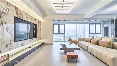 19w打造現(xiàn)代極簡風格的家133m² | 麗爾曼頓全房全屋整裝